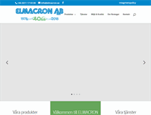 Tablet Screenshot of elmacron.com